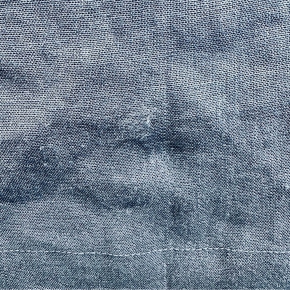 J. McLaughlin Split Round Neck
Blue Linen Dress Size Small - Picture 6 of 10